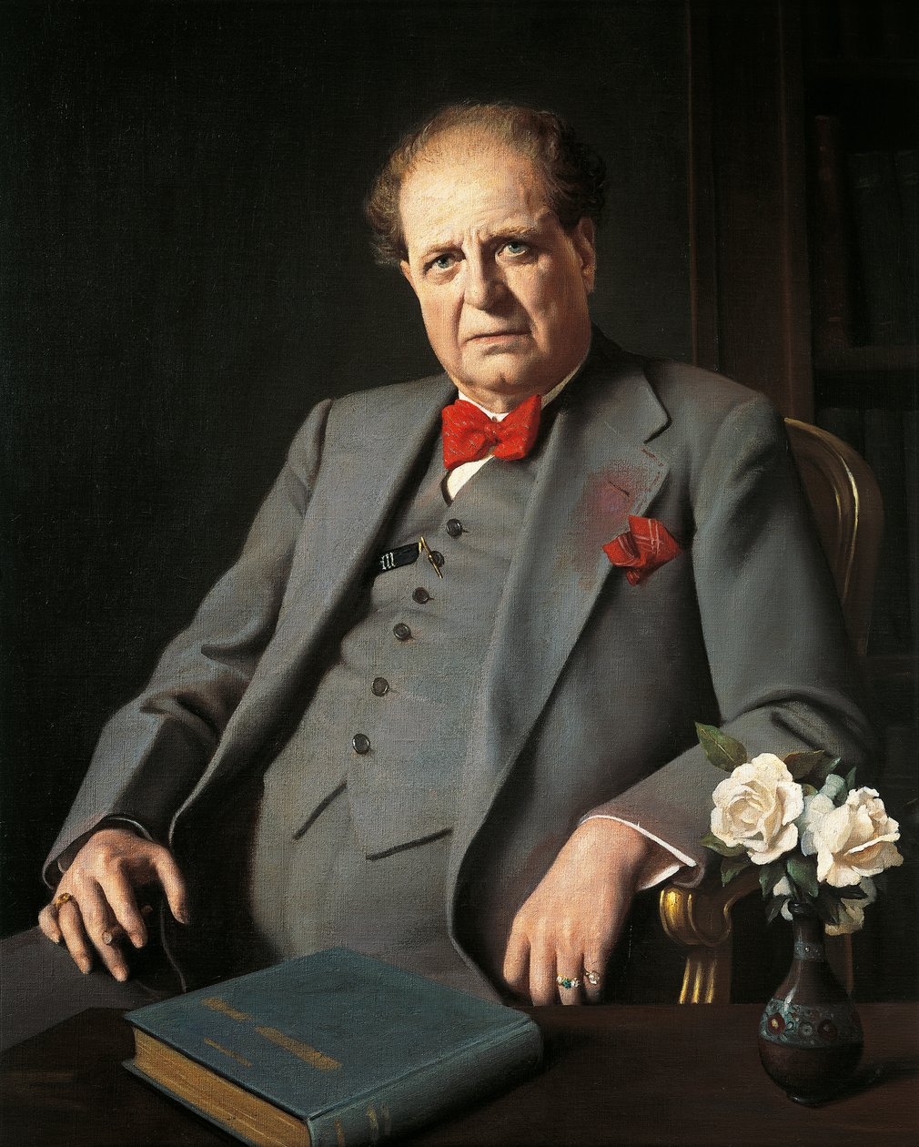 Portræt af Pietro Mascagni (Livorno af Bruno Croatto