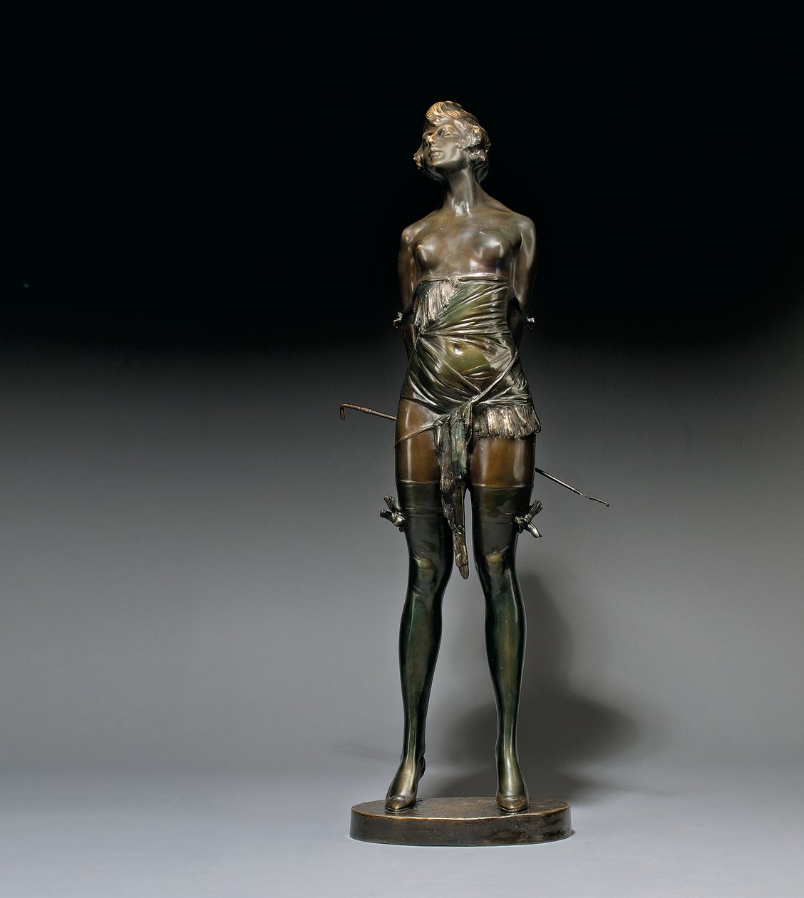 The Riding Crop, ca. 1925 (bronze) (se også 940323) af Bruno Zach