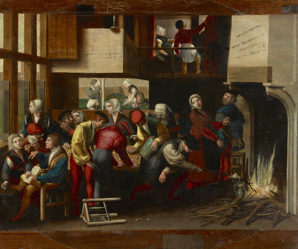 En bordelscene, ca. 1540 af Brunswick Monogrammist