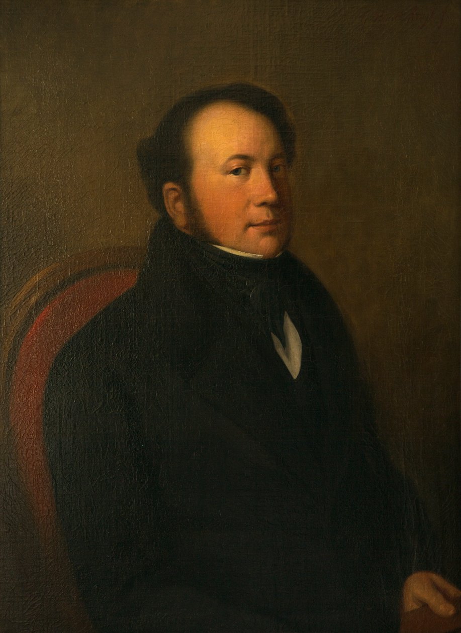 Portræt af Gijsbert Buitendijk Kuyk (1805 - 1884) af Buitenijk Kuijk