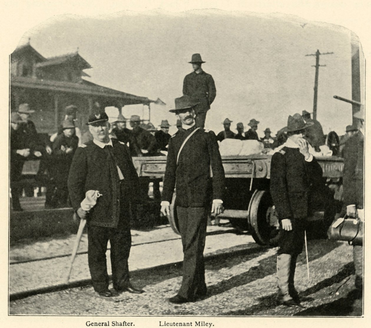 Ankomst til Port Tampa, spansk-amerikansk krig, juni 1898, 1899. af Burr McIntosh