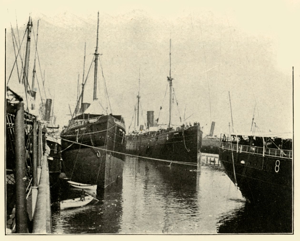 Sidste gang kapronerne, far og søn, mødtes, spansk-amerikansk krig, juni 1898, 1899. af Burr McIntosh
