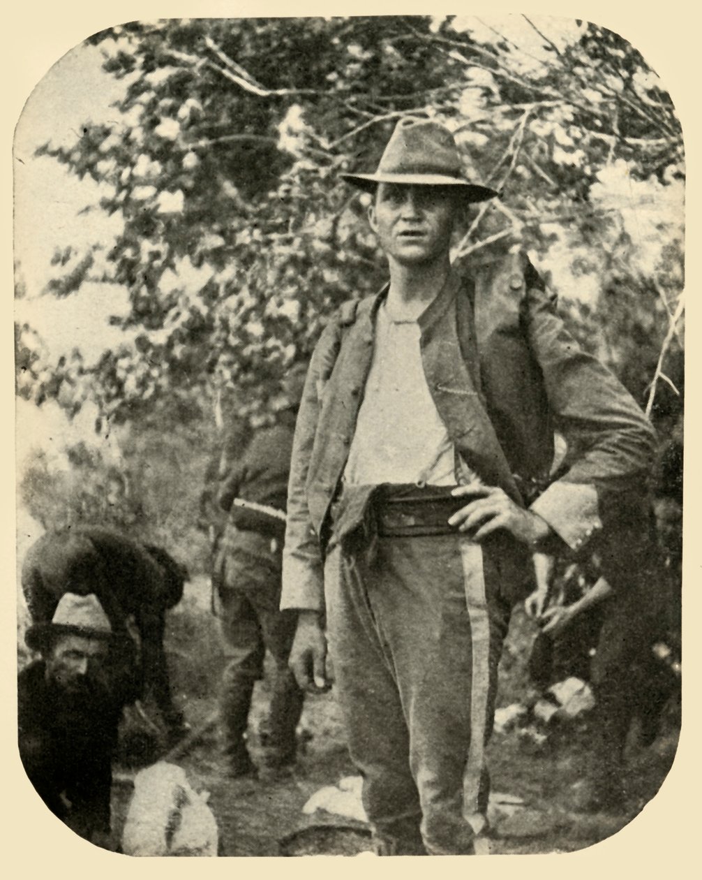 Løjtnant Day, K Troop Rough Riders...spansk-amerikansk krig, juni 1898, 1899. af Burr McIntosh