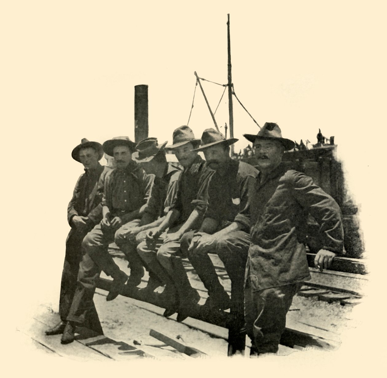 Rough Riders, spansk-amerikansk krig, 12. juni 1898, 1899. af Burr McIntosh