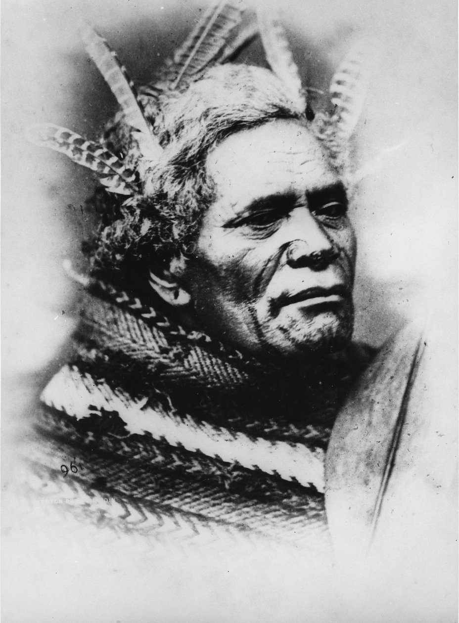 Maori-mand, ca. 1880