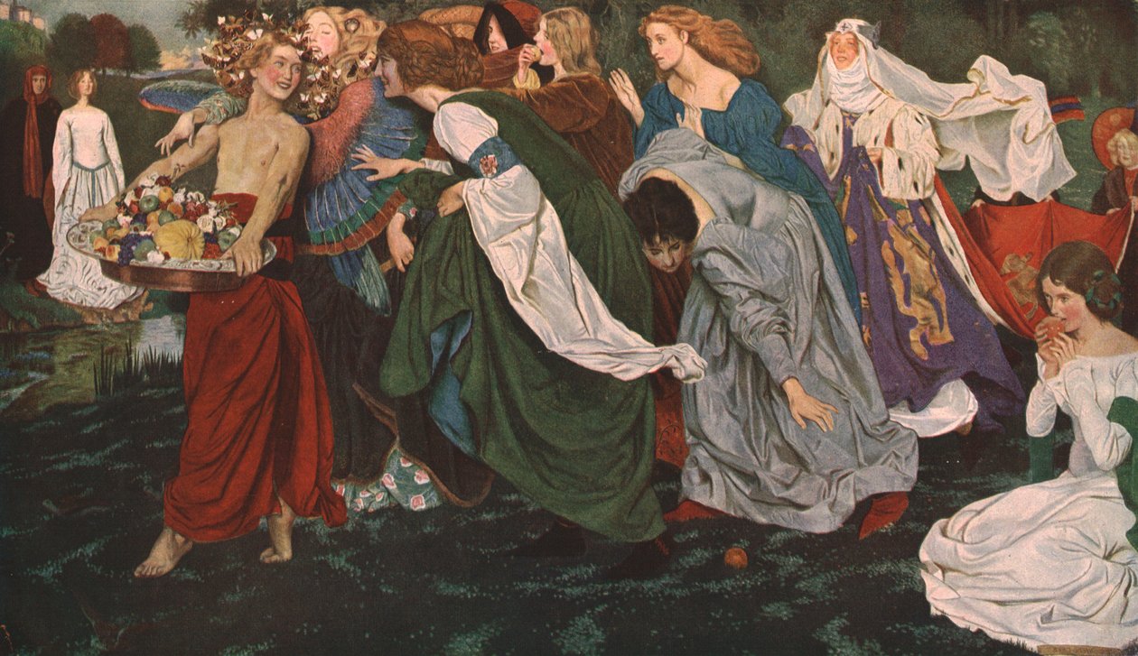 Elsker kugler, 1897, c1930. af Byam Shaw