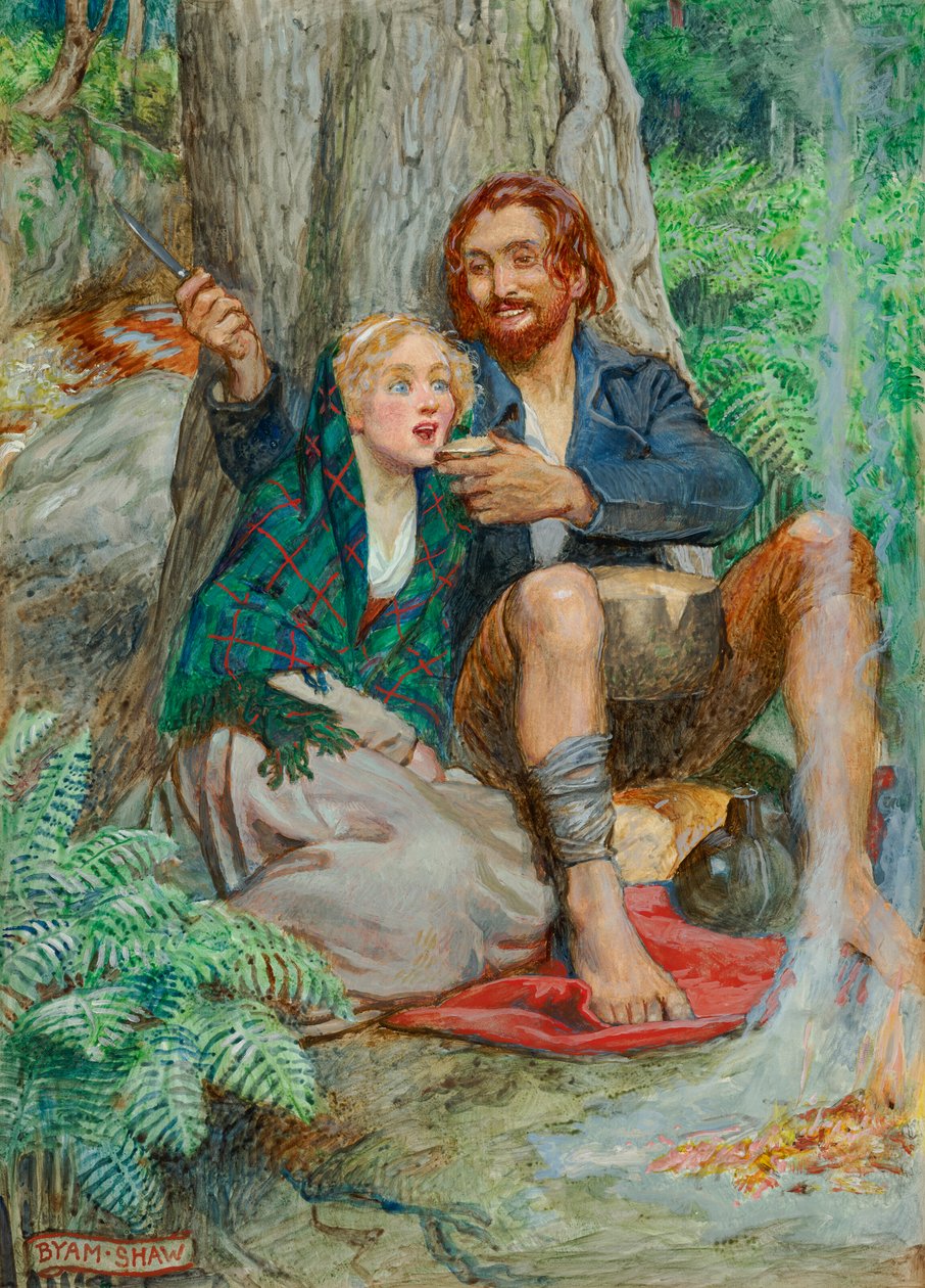 Gaberlunzie-manden af Byam Shaw