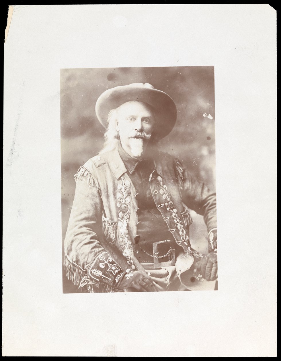 Buffalo Bill, ca. 1910 (sølvgelatineprint) af Byron Company