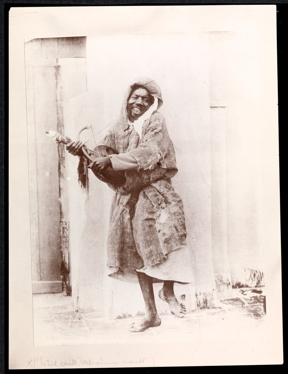 Dansende musiker, ca. 1900 (sølv gelatinetryk) af Byron Company