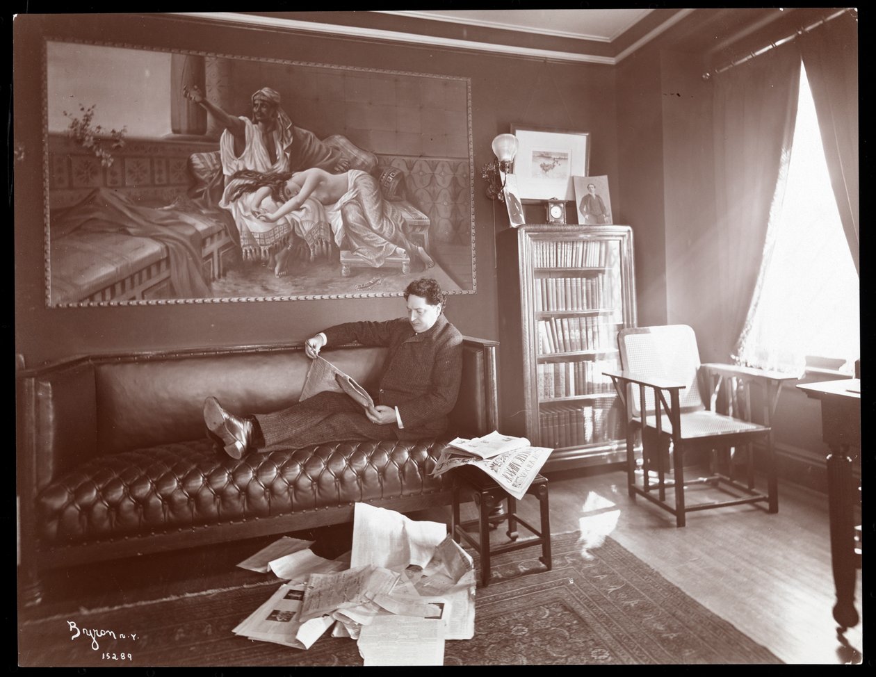 Edgar Smith, 1902-3 (sølv gelatinetryk) af Byron Company