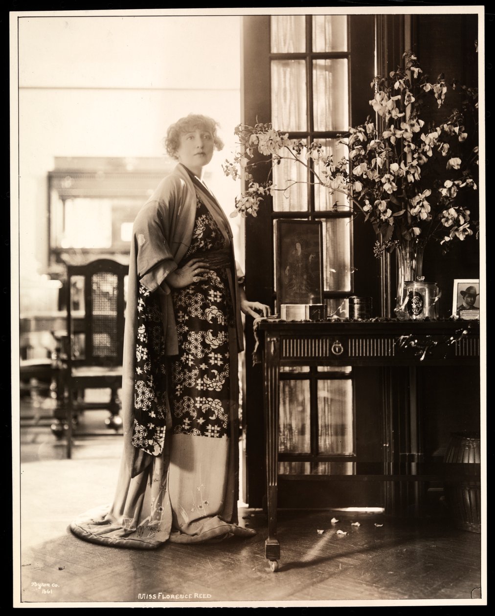 Florence Reed (sølv gelatinetryk) af Byron Company