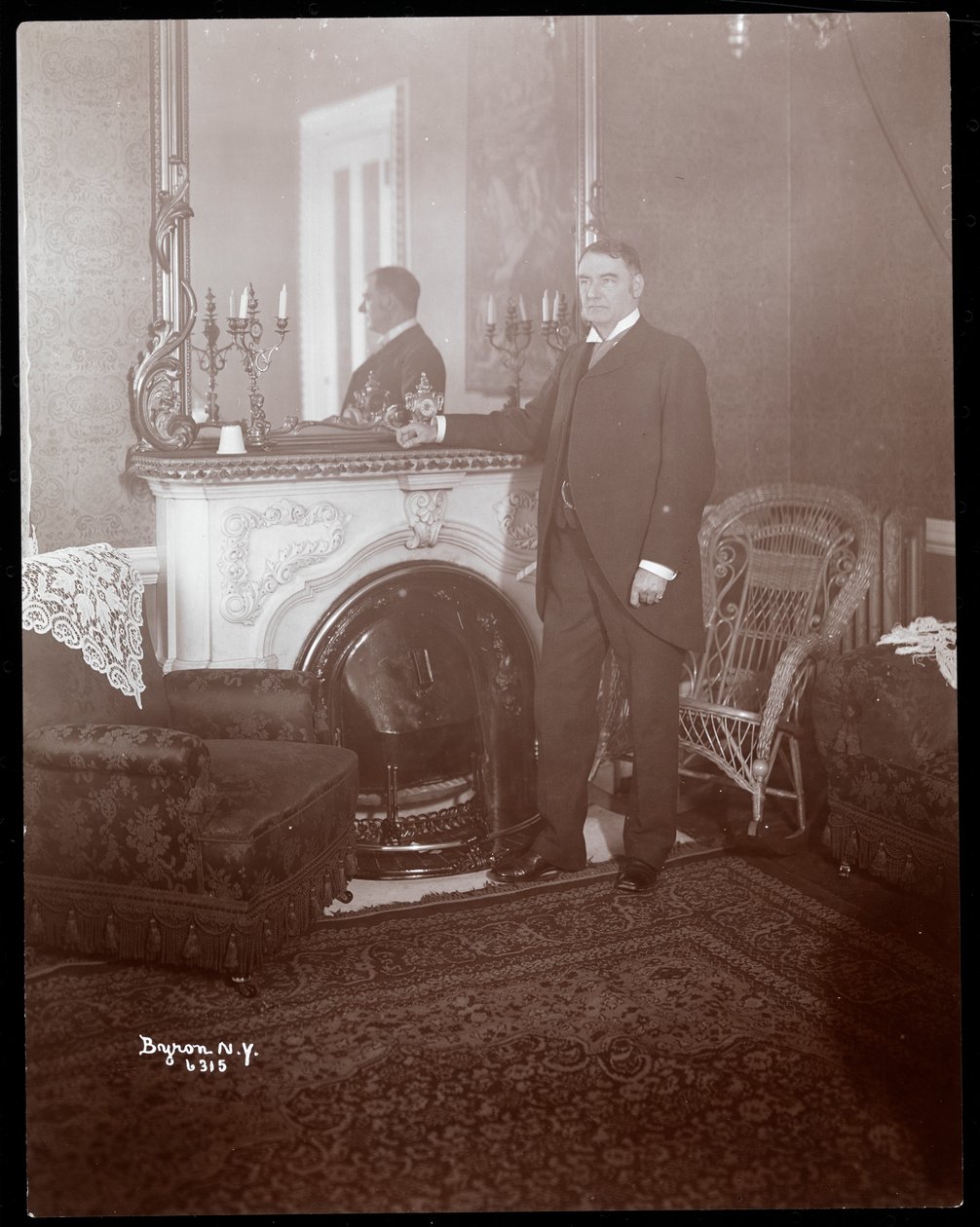 Ian Maclaren, 1899 (sølv gelatinetryk) af Byron Company