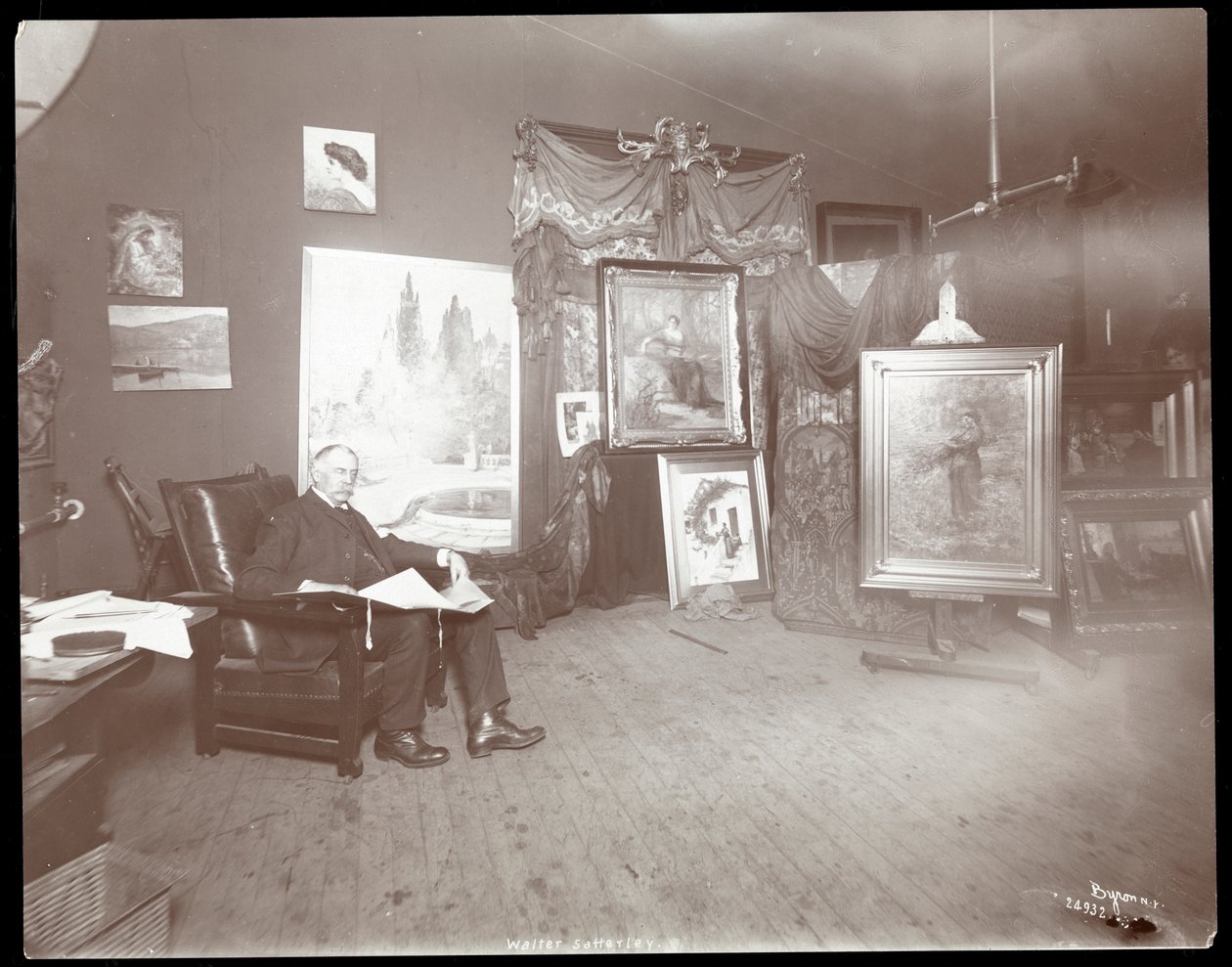 Ira David Sankey, 1896-8 (sølv gelatinetryk) af Byron Company