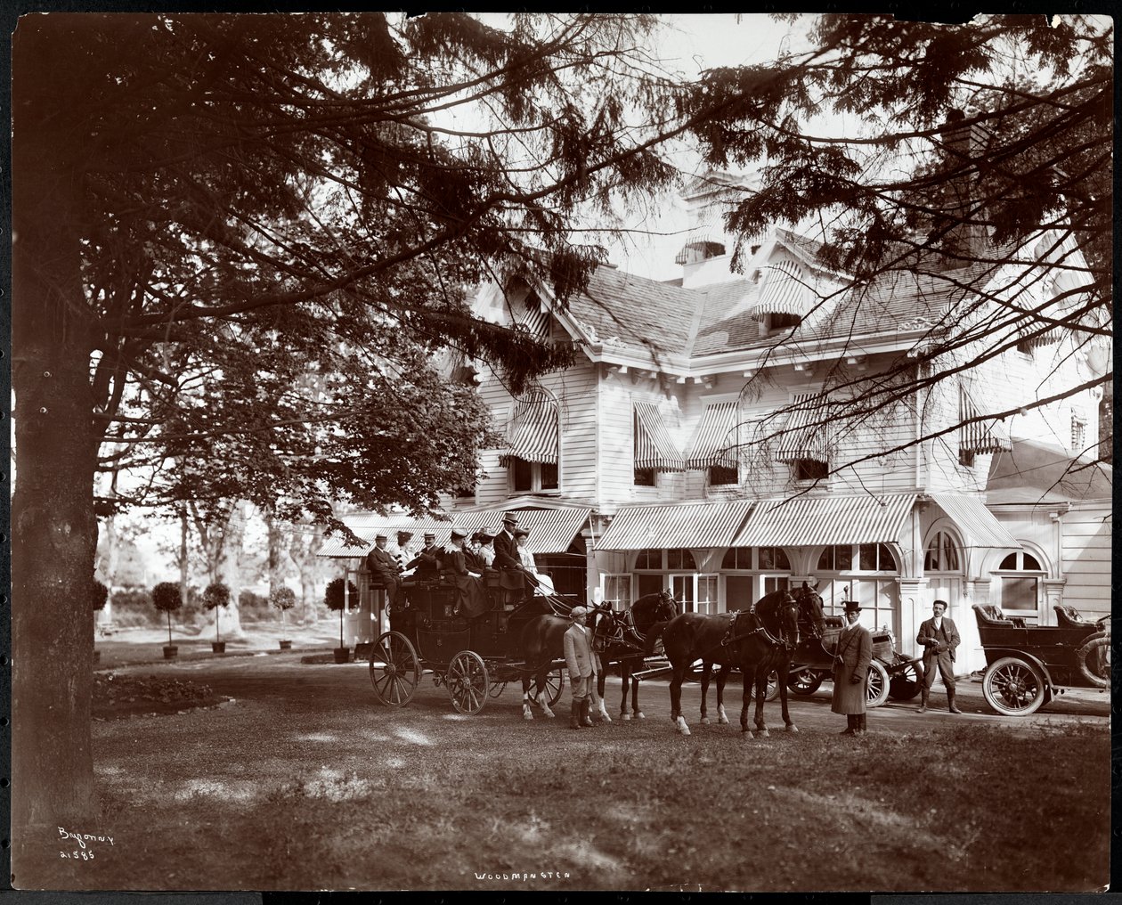 The Woodmansten Inn, Westchester, New York, 1906 (sølv gelatinetryk) af Byron Company