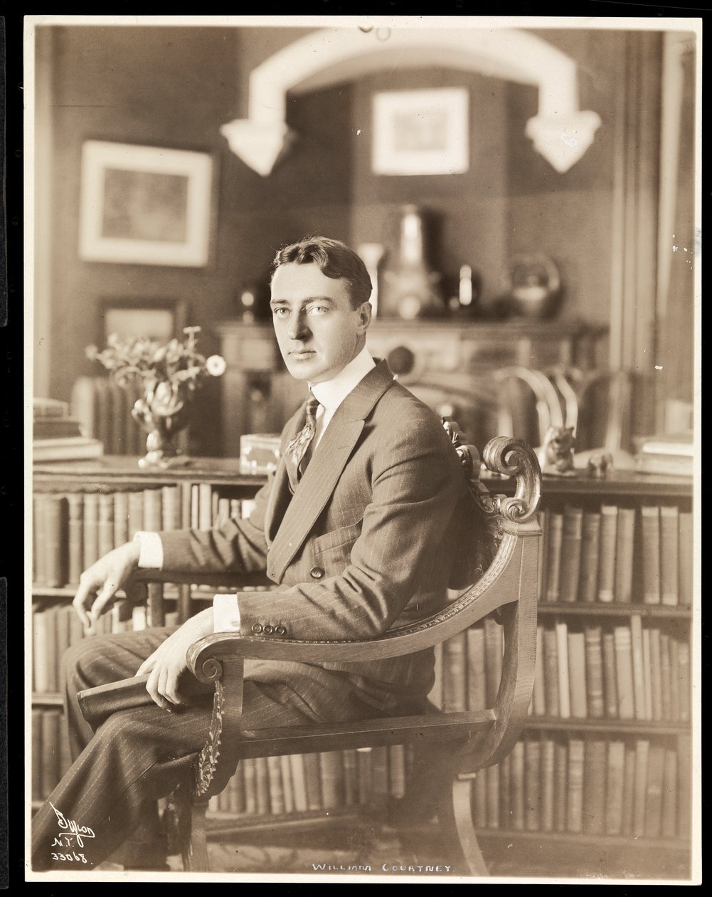 William Courtenay, 1914 (sølv gelatinetryk) af Byron Company