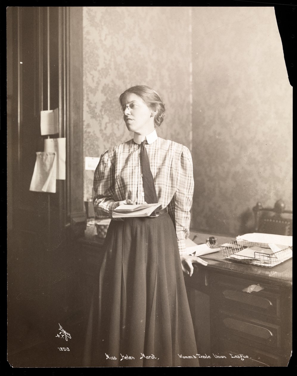 Frøken Helen Marot, 1904 (sølvgelatineprint) af Byron Company