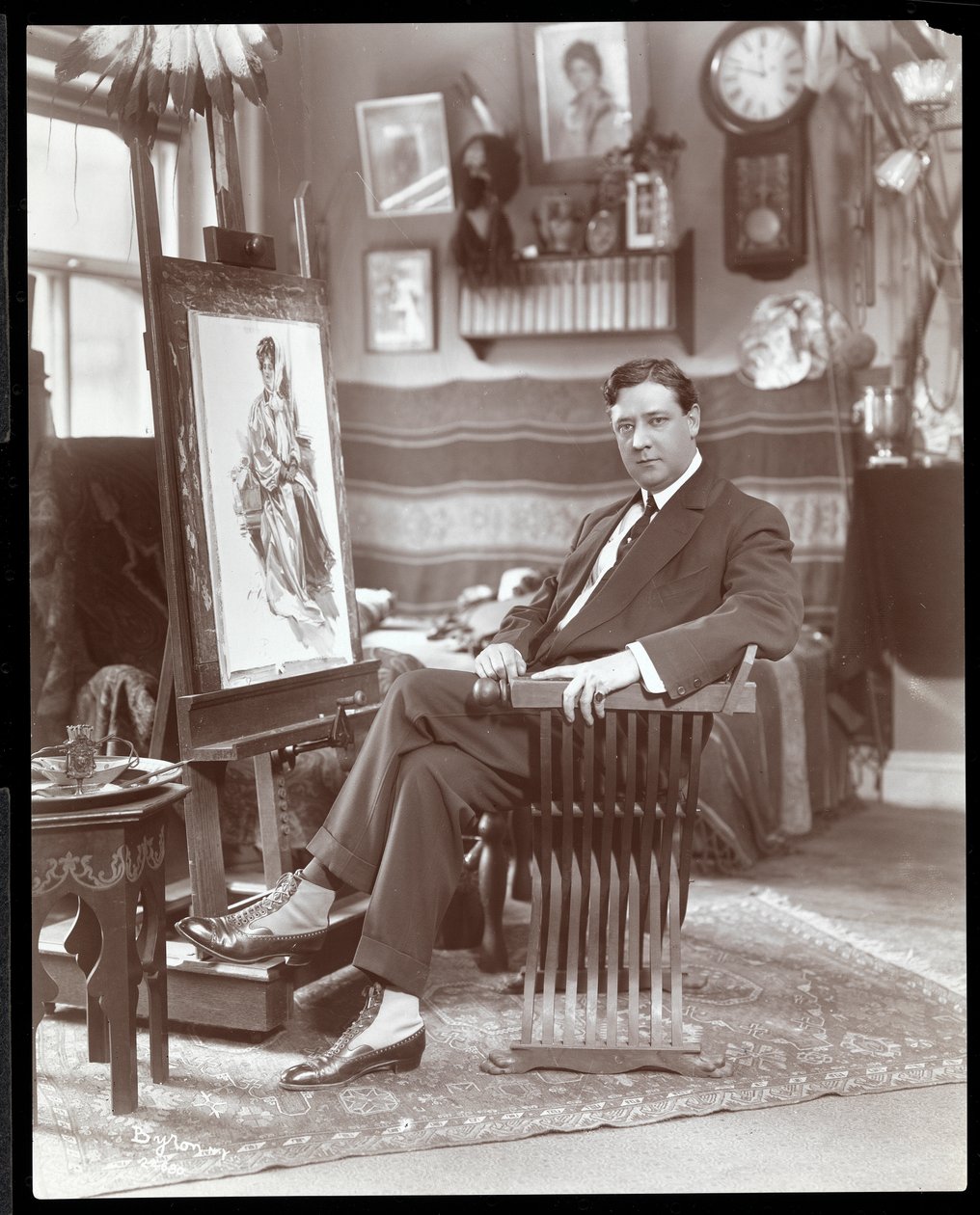 Mr. Harrison Fisher, 1905 (sølv gelatinetryk) af Byron Company