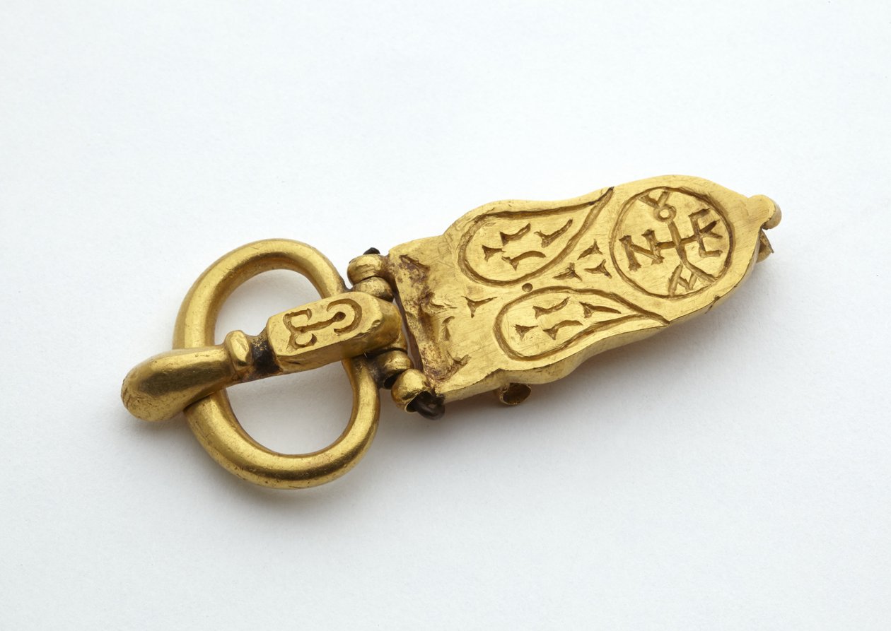 Spænde (guld) af Byzantine
