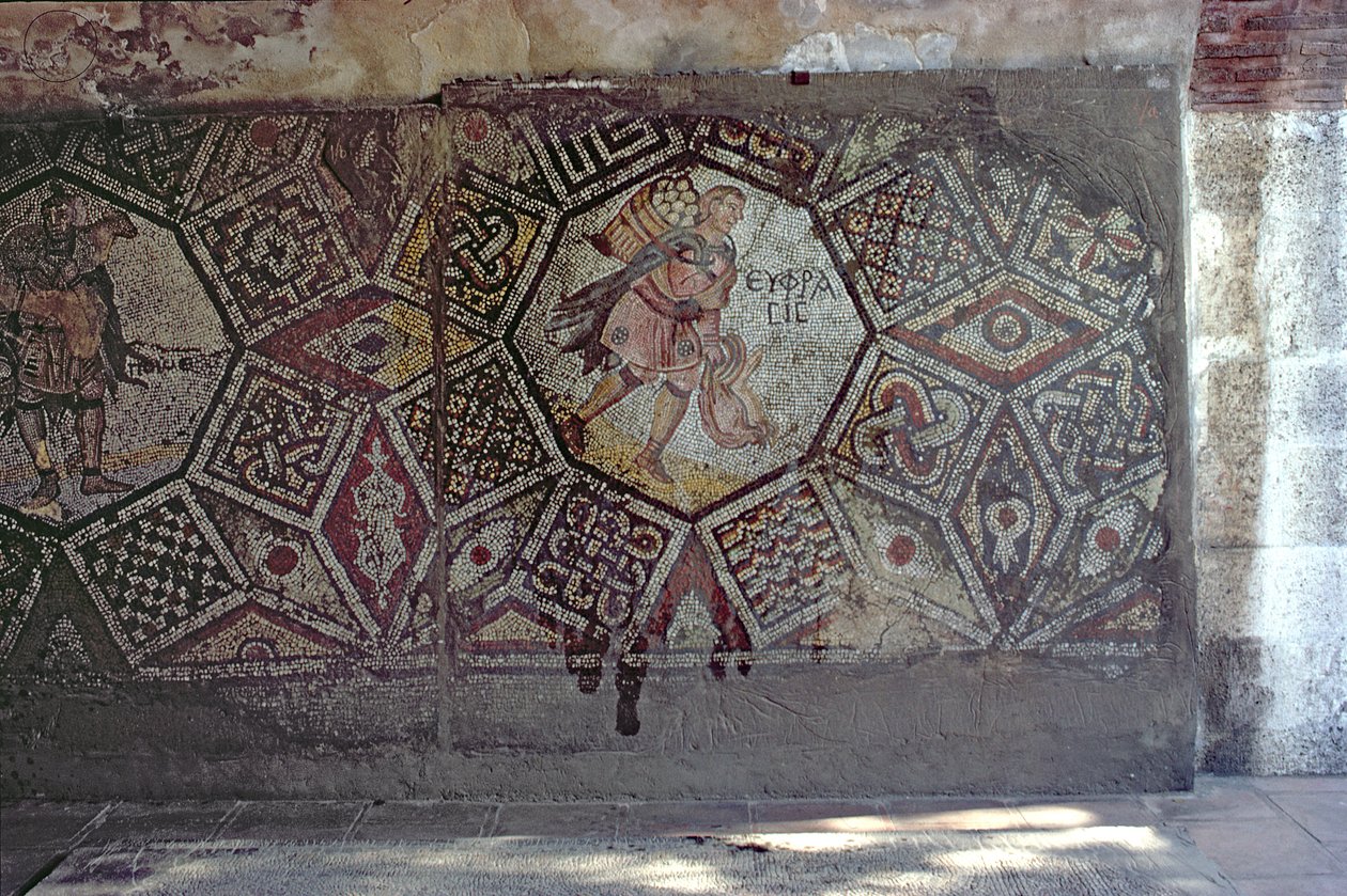 Personificeringer af floder (mosaik) af Byzantine