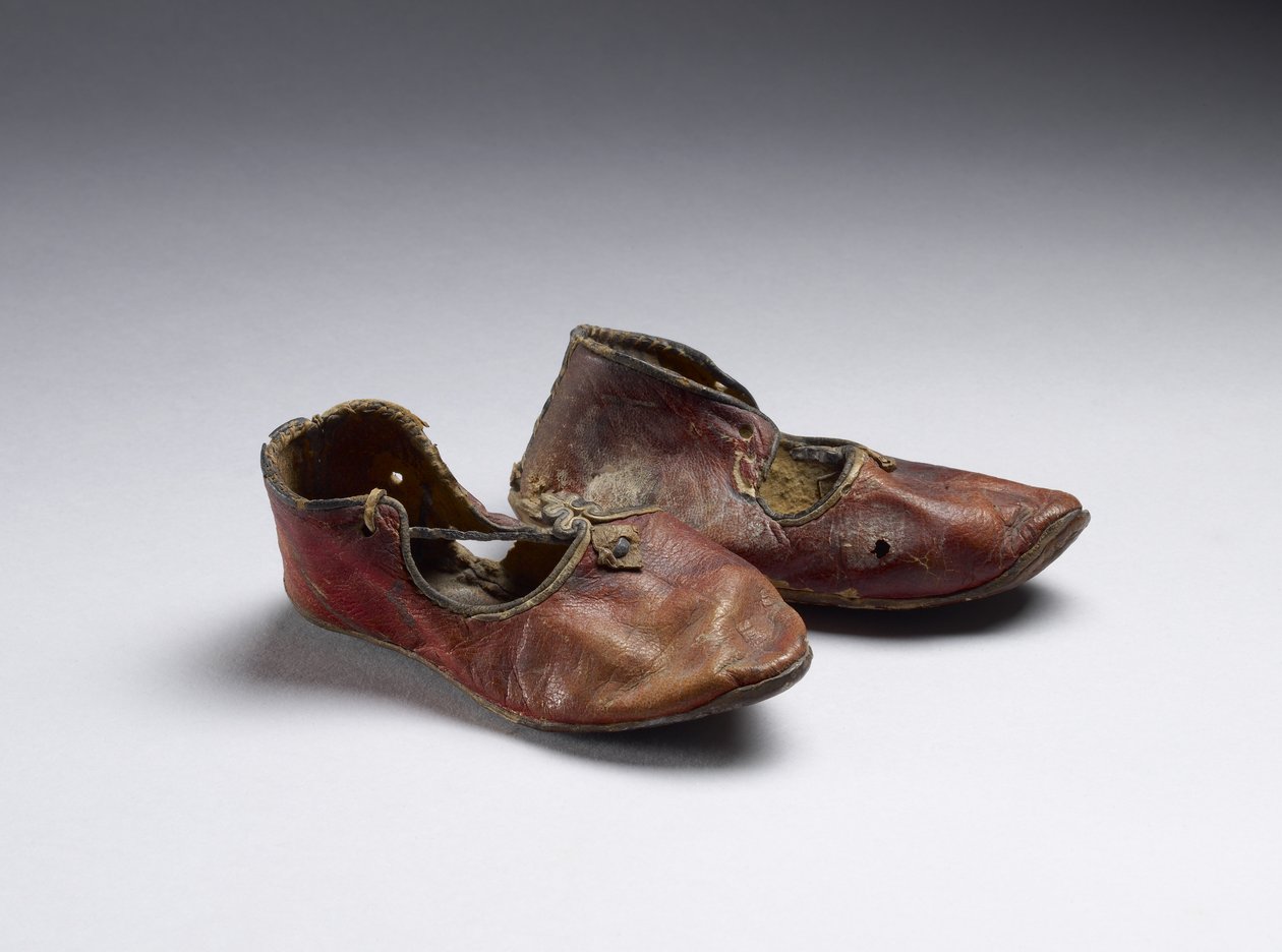 Et par børnesko (læder) af Byzantine Period, Egyptian