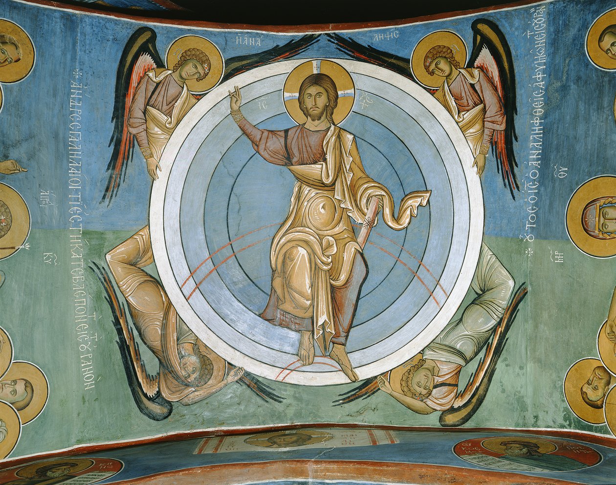 Kristus af den sidste dom af Byzantine School