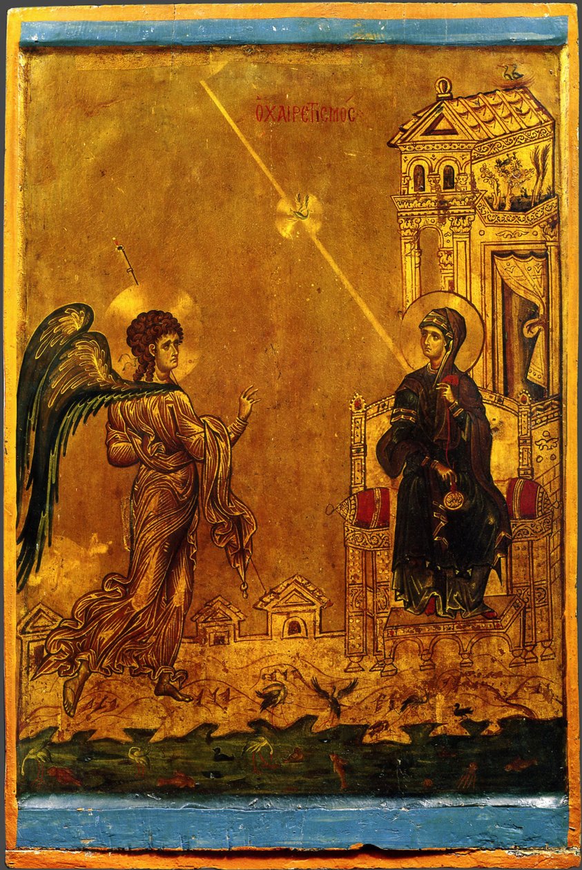 Bebudelsen, 1100-tallet af Byzantine