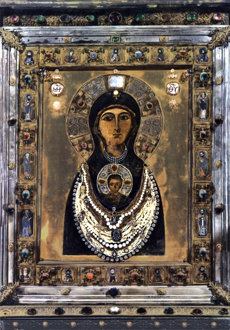 Madonna Nicopela af Byzantine