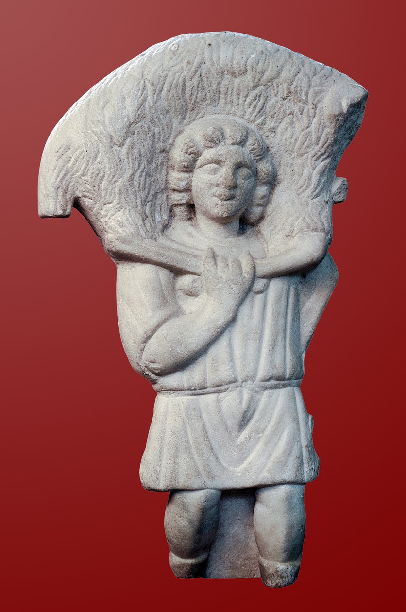 Statue af den gode hyrde, Al-Minah af Byzantine Byzantine