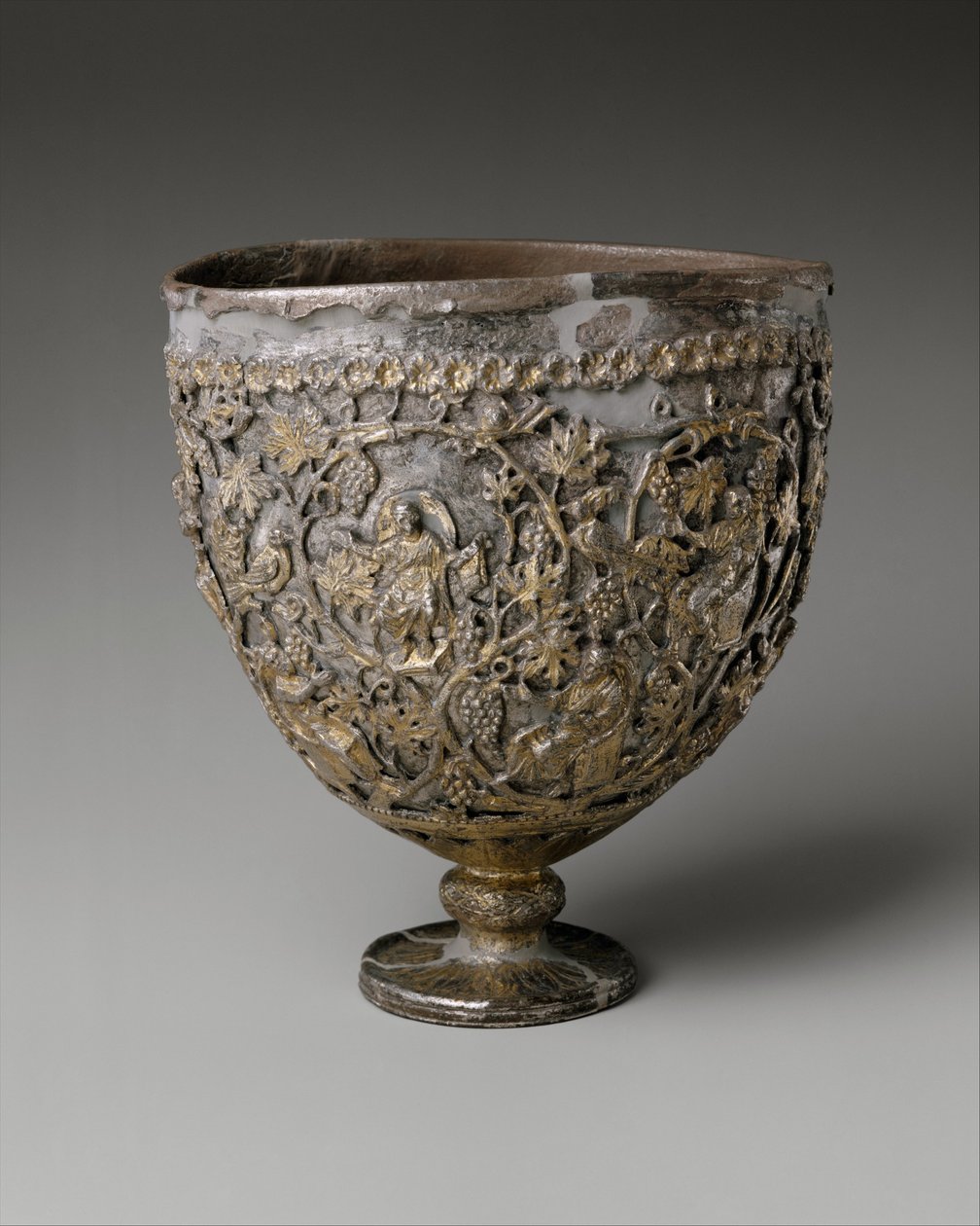 Antiokia-kalken, 500-550 e.Kr. (forgyldt sølv) af Byzantine Byzantine