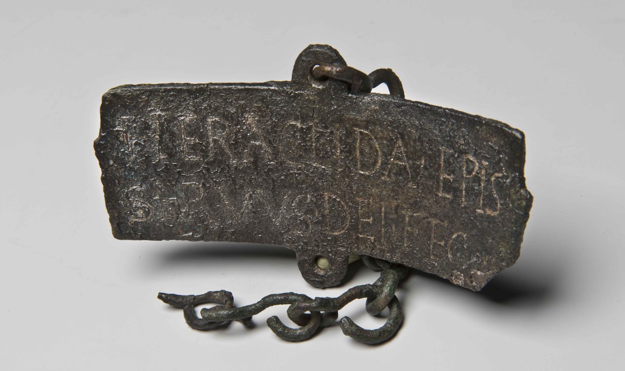 Votivtavle af Bischof Heraklides, 4. århundrede af Byzantine Byzantine