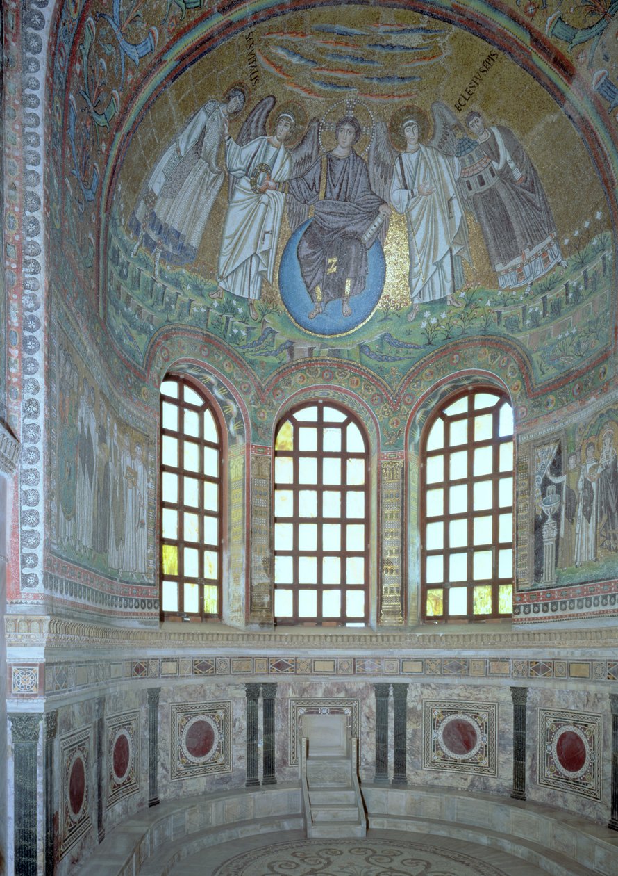 Apsis indre, 6. årh af Byzantine School