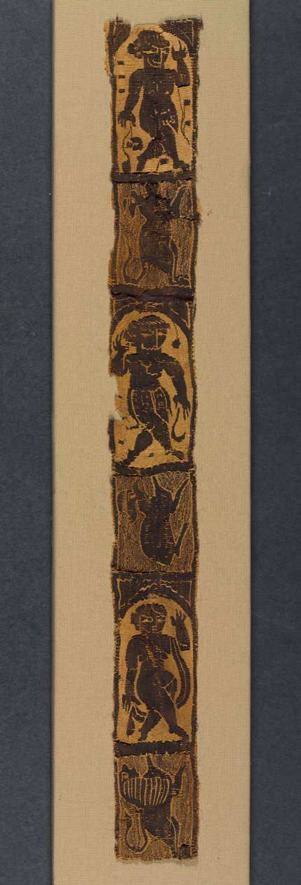 Ornamentale skulderbånd fra en tunika, 500