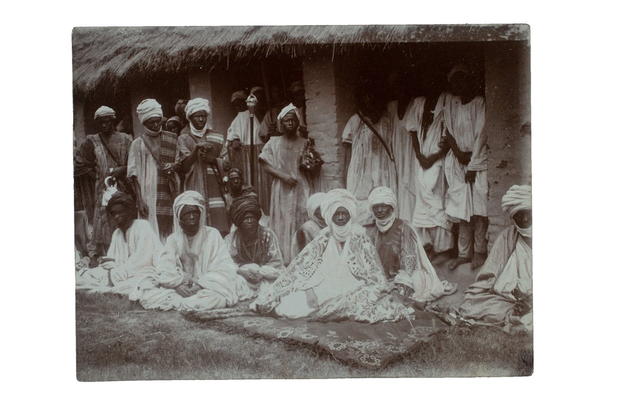 Emir of Ilorin, Nigeria, 1925 (gelatinesølvtryk) af C. Pilkington