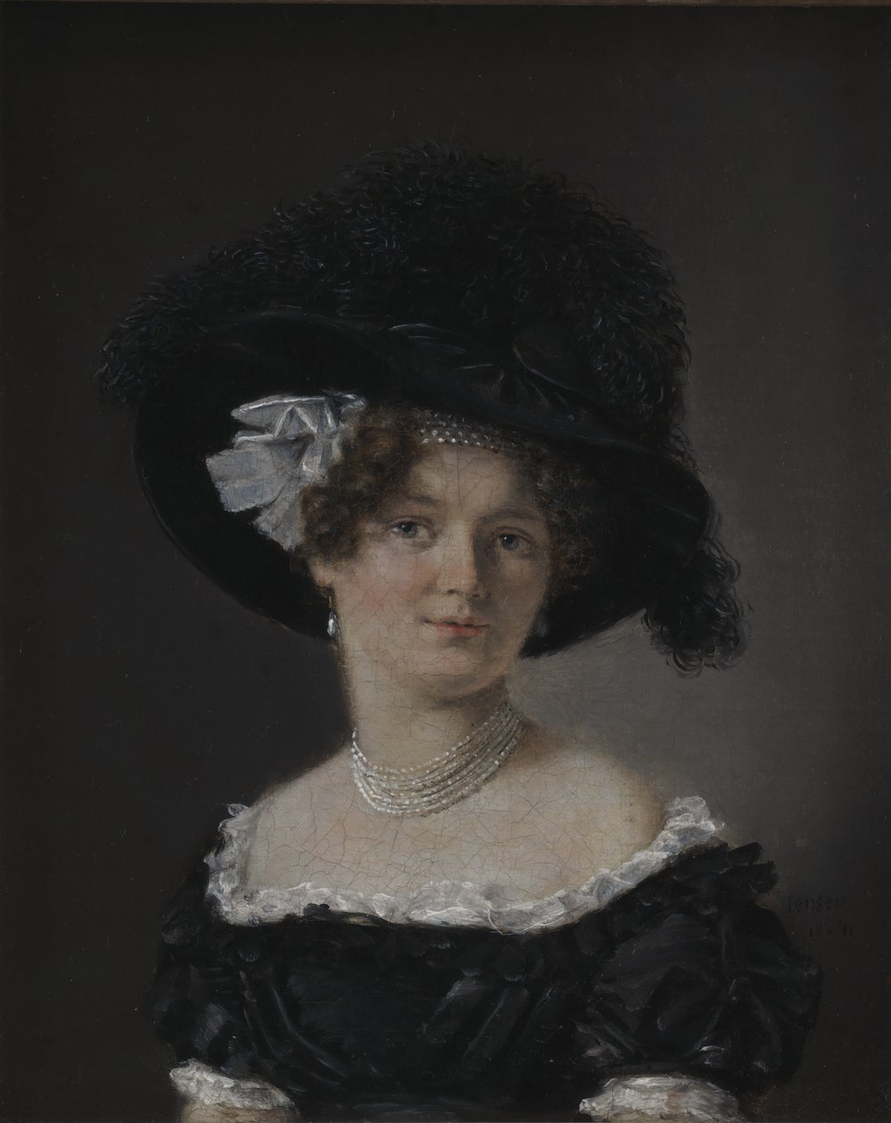 Mathilde Theresia von Irgens-Bergh, født Holsten, Hustru til Mathias Friis von Irgens-Bergh af C.A. Jensen