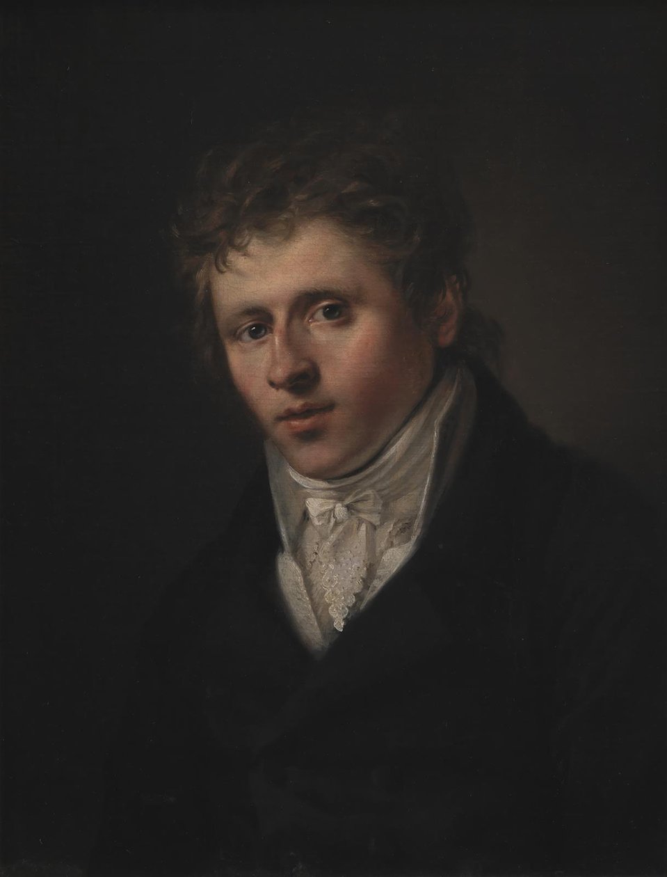 Portræt af maleren Johan Christian Dahl af C.A. Jensen