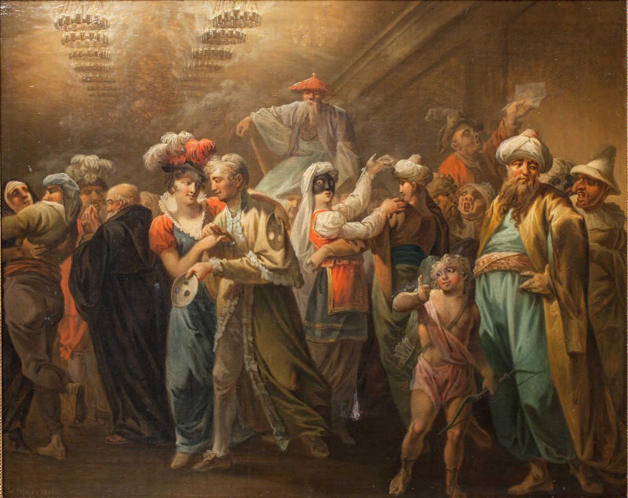 Maskeret. Mellemliggende af C.A. Lorentzen