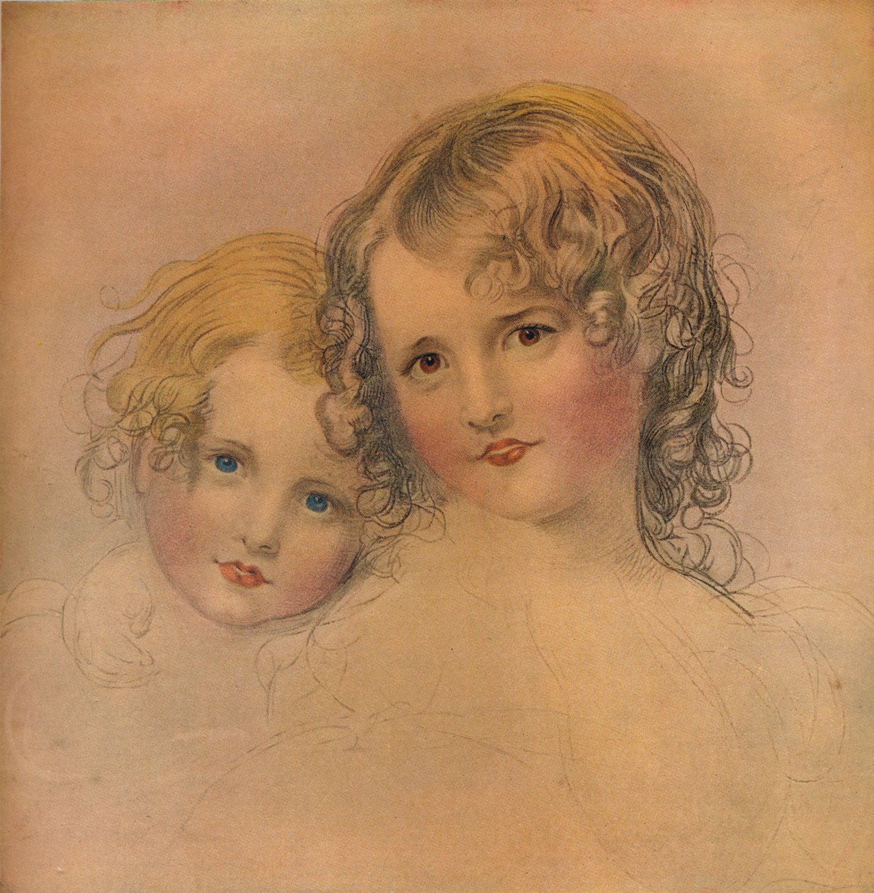The Calmady Children, c1823, 1916 af CG Lewis