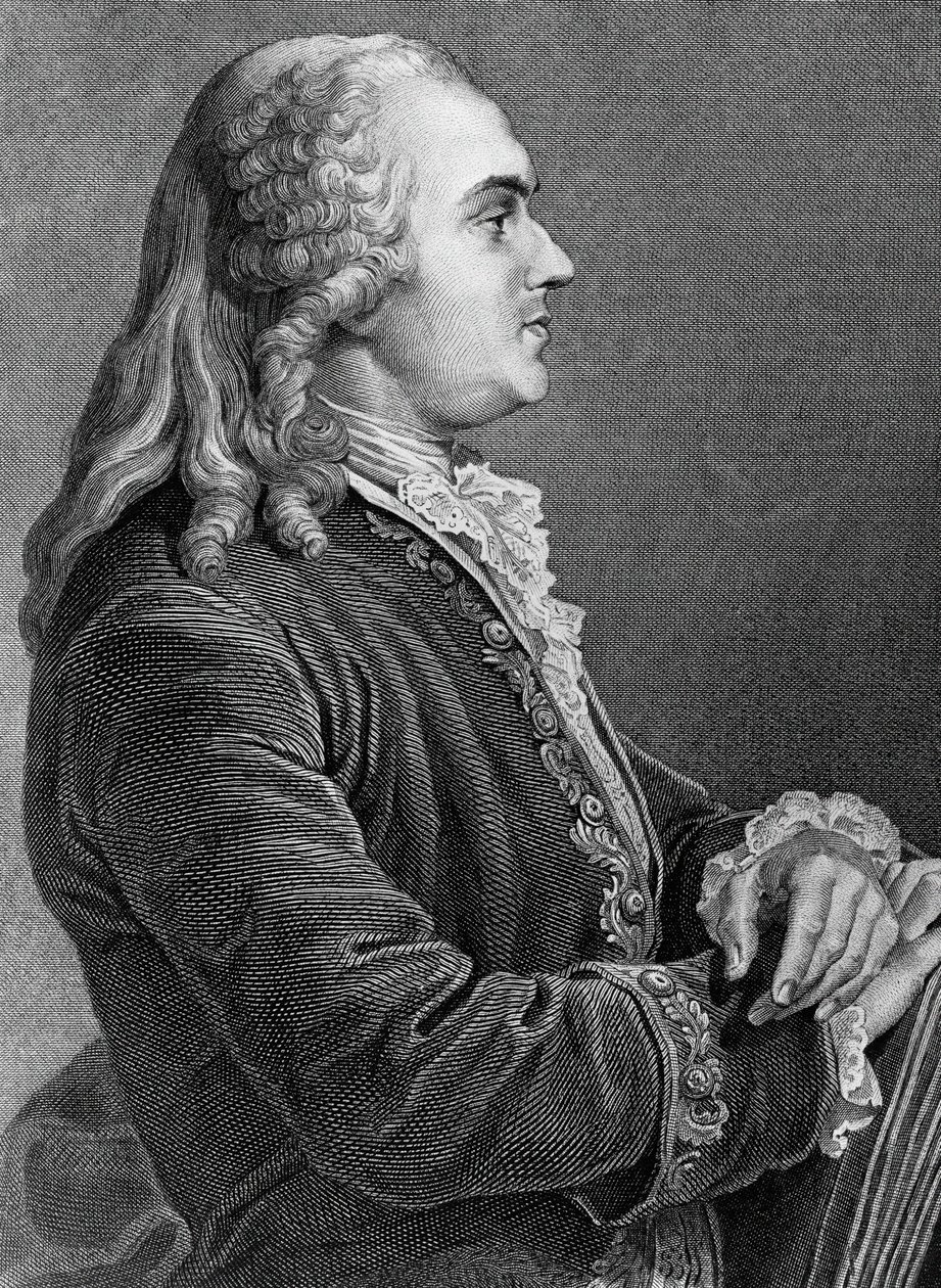 Portræt af Anne-Robert-Jacques Turgot, Baron de l 