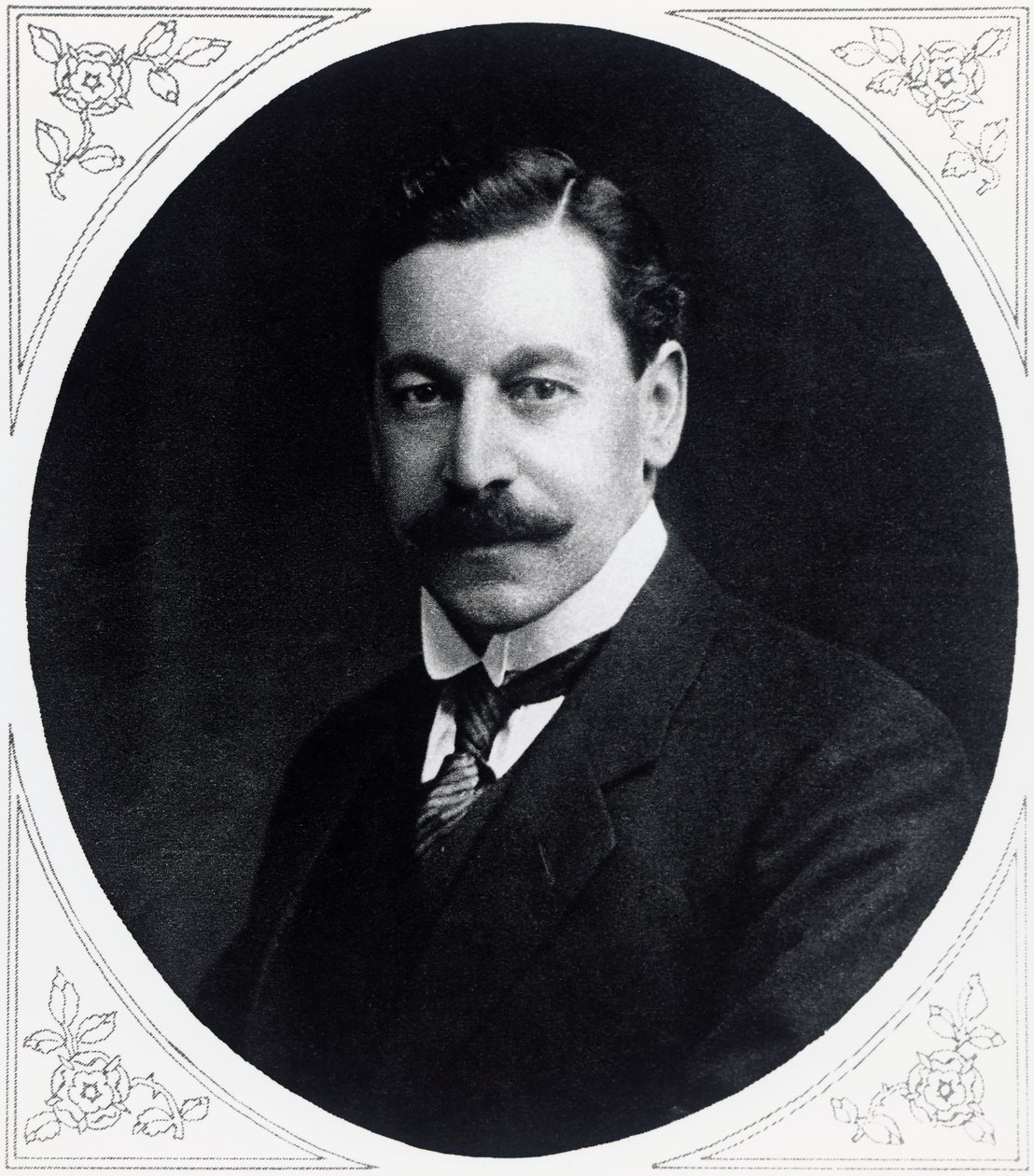 Portræt af Herbert Samuel (1870-1963), engelsk politiker, fra Illustrated War News, 19. januar af J.B. and Brown J. Rowbotham