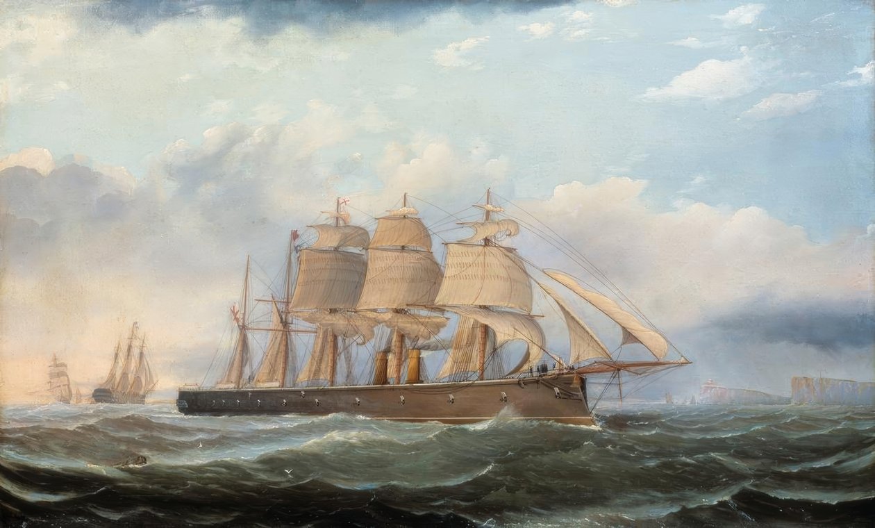 H.M.S. Minotaurus / perle. v. Miller af C.K. Miller