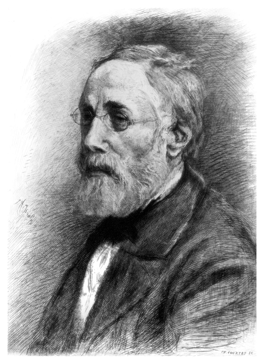 Jozef Israels, Dutch artist, c1880-1882.dani af CL Courtry