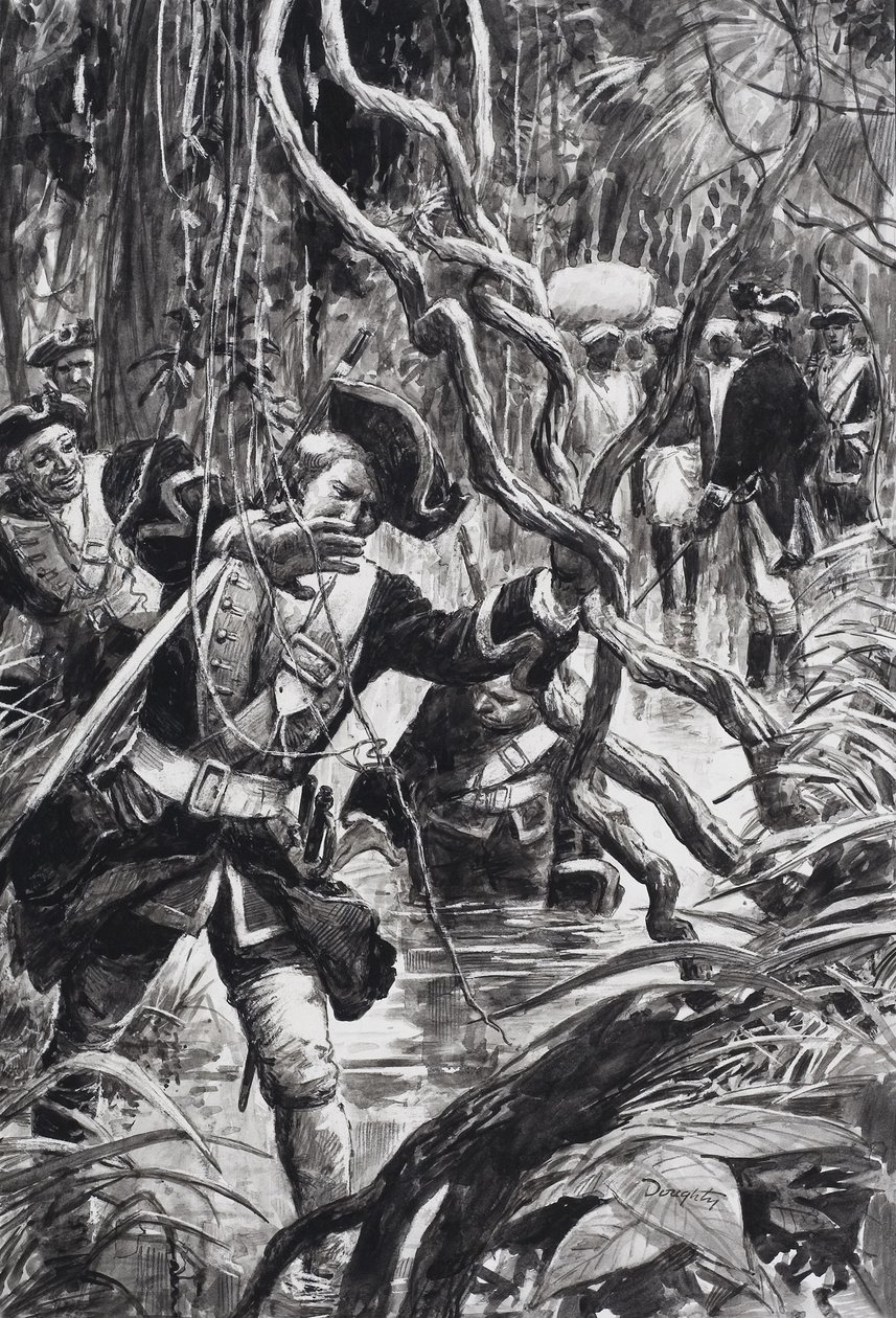 Clive of India (gouache på papir) af C.L. Doughty