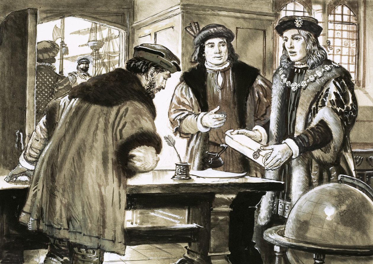 På opdagelse i vores byer: Byen, der blev til et amt (Bristol). John Cabot, navigatøren af C.L. Doughty