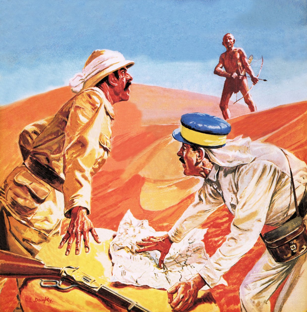 Search for a Lost City - søgningen efter den forsvundne by Kalahari af C.L. Doughty