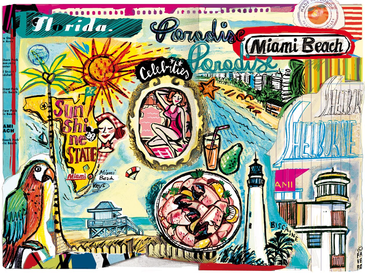 Miami Beach af COSTANZA FAVERO