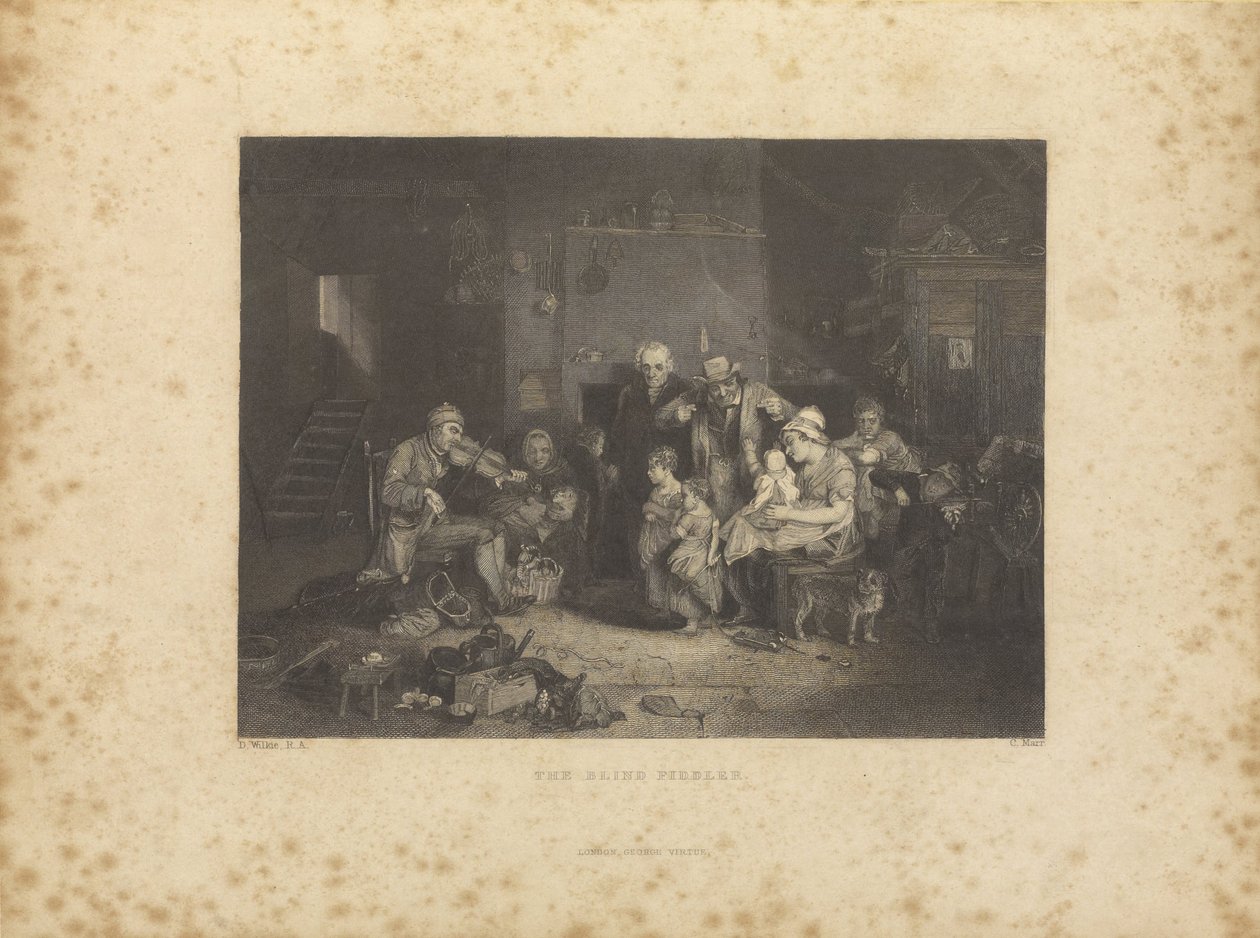 Den blinde fele af C.W. Marr