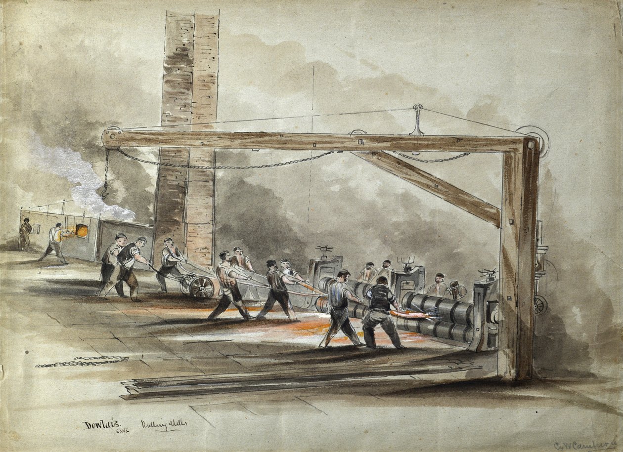 Dowlais Valseværker af C.W. Campion