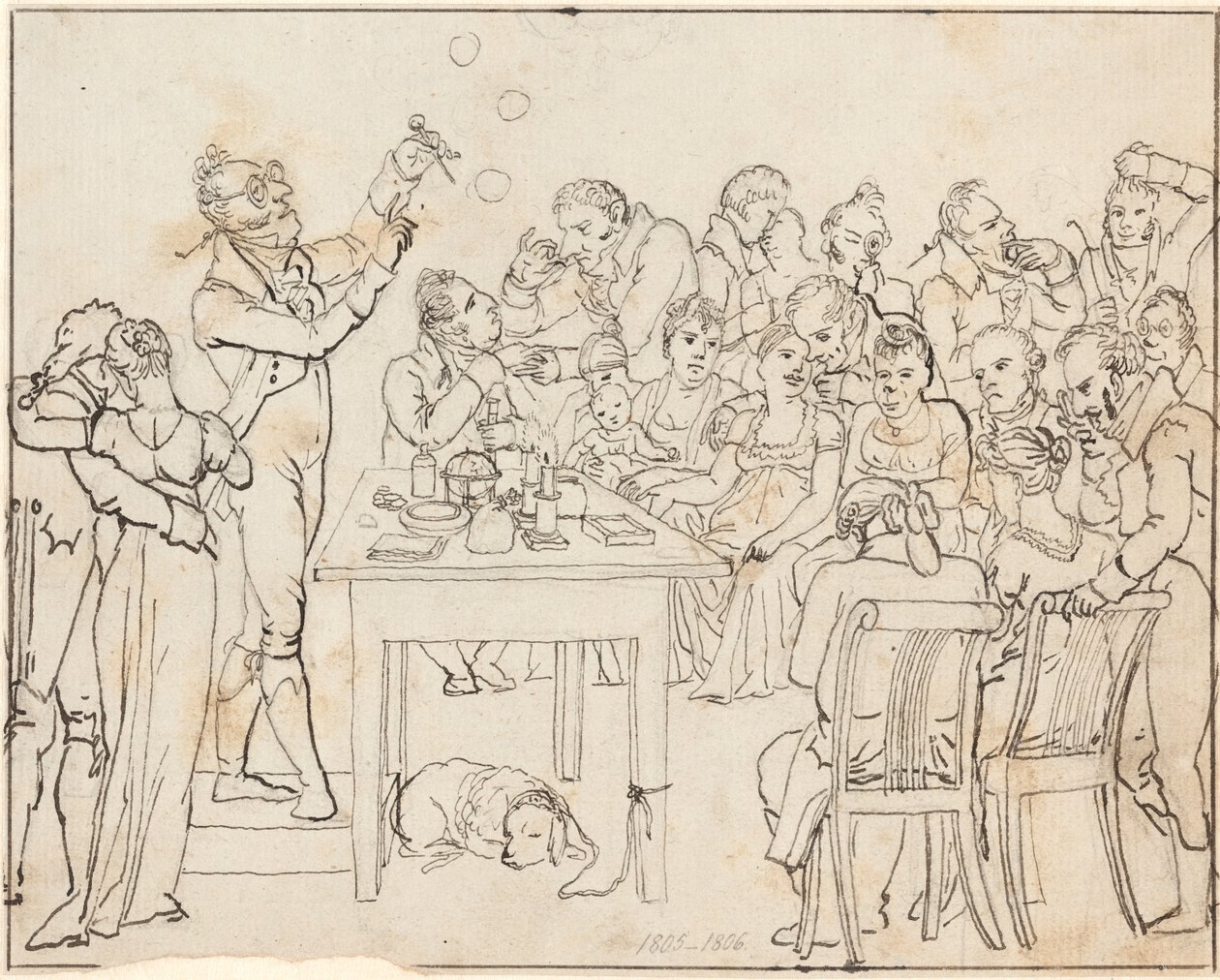 En videnskabelig demonstration af Christoffer Wilhelm Eckersberg
