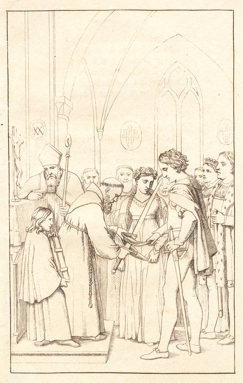 Axel og Valborg. 3. akt. af Christoffer Wilhelm Eckersberg