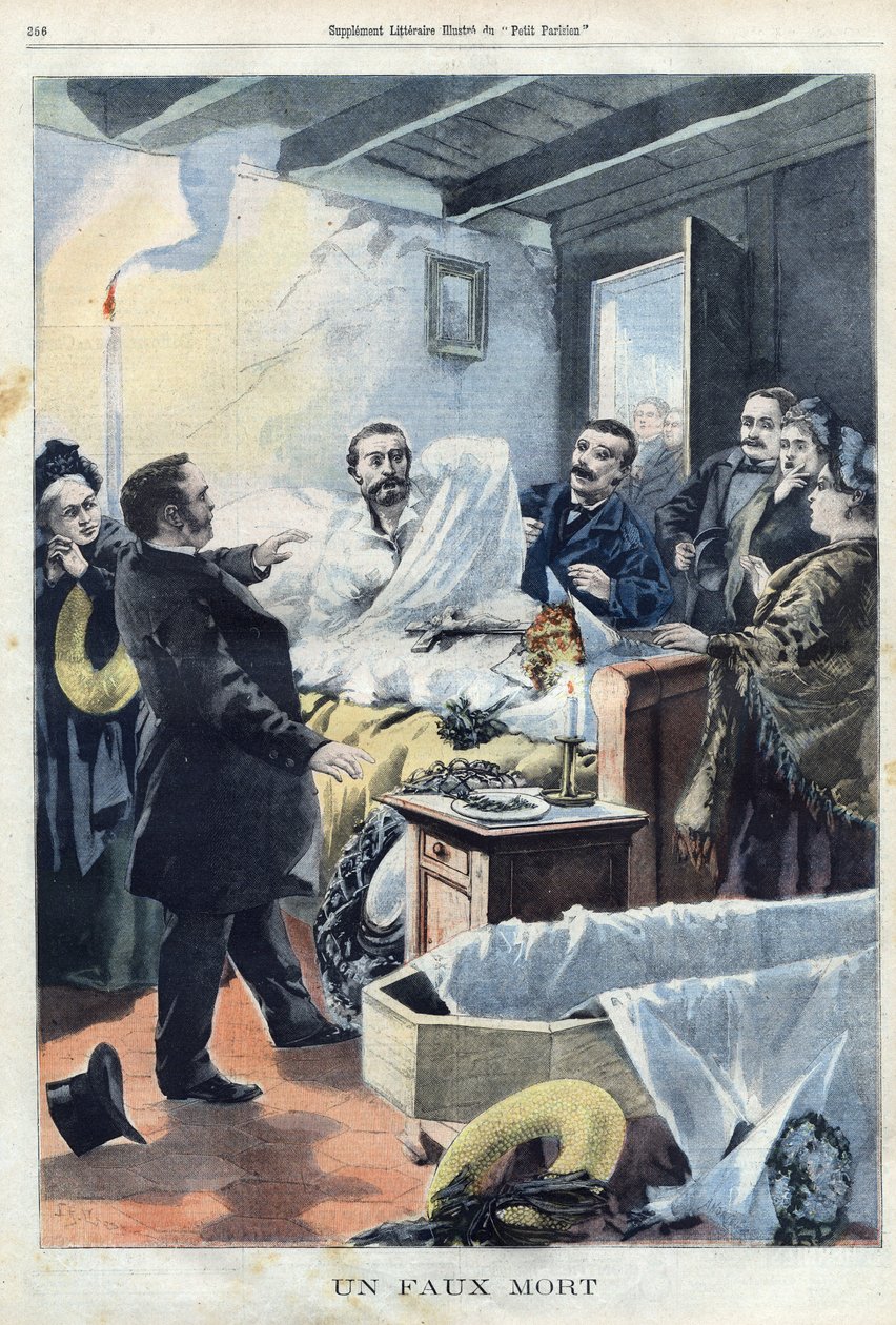 En falsk død mand af C. A. & Crespin A. L. C (1859 1944) Andrieux